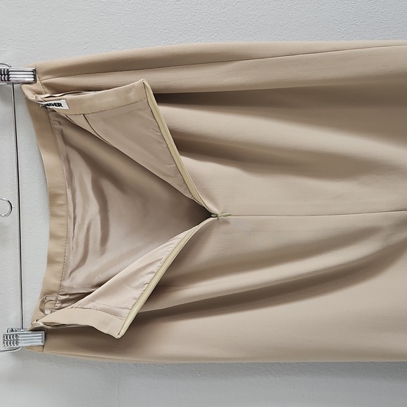 Vintage Jil Sander Tan Pencil Skirt Size 40 - Picture 5 of 10